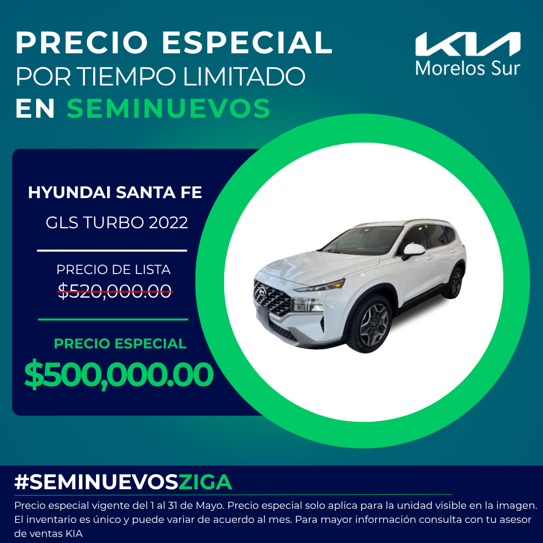 Santa Fe 2022, potencia y lujo