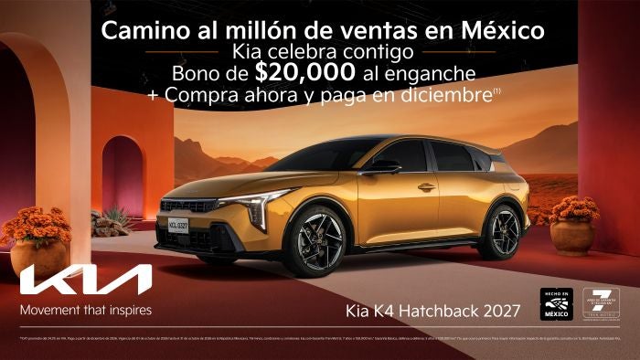 Kia K4 Hatchback 2027: Celebra con Kia