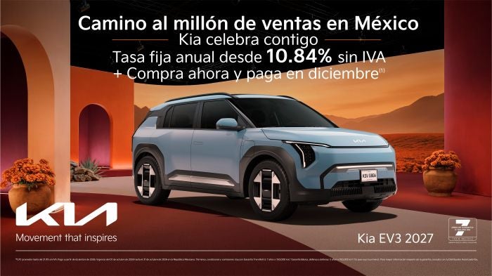 Kia EV3 2027: Celebra con Kia