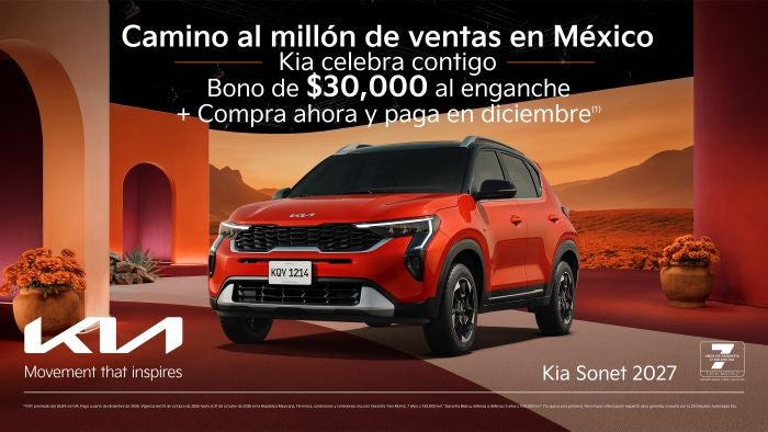 Kia Sonet 2027: Celebra con Kia